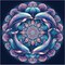 Mandala Diamond Painting Kit for Adults – 5D DIY Full Drill Diamond Art for Beginners, 12x12 Inch Gem Craft for Home Decor & Gifts